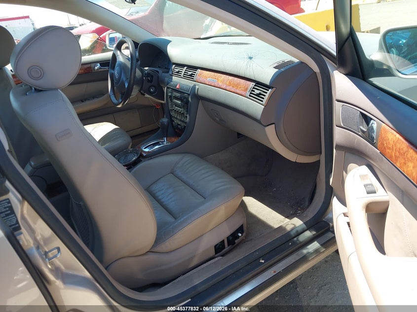2001 Audi A6 VIN WAUEH64BX1N001994 IAAI salvage auction — NORMAL WEAR, Clear - Dealer Only (California), sold $300 on 2026-07-09 (photo 5)