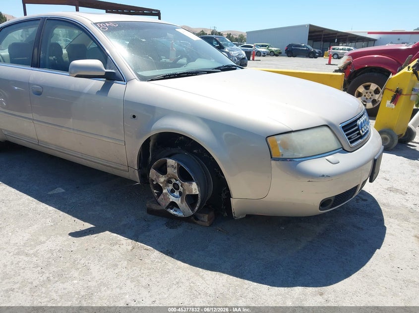 2001 Audi A6 VIN WAUEH64BX1N001994 IAAI salvage auction — NORMAL WEAR, Clear - Dealer Only (California), sold $300 on 2026-07-09 (photo 6)