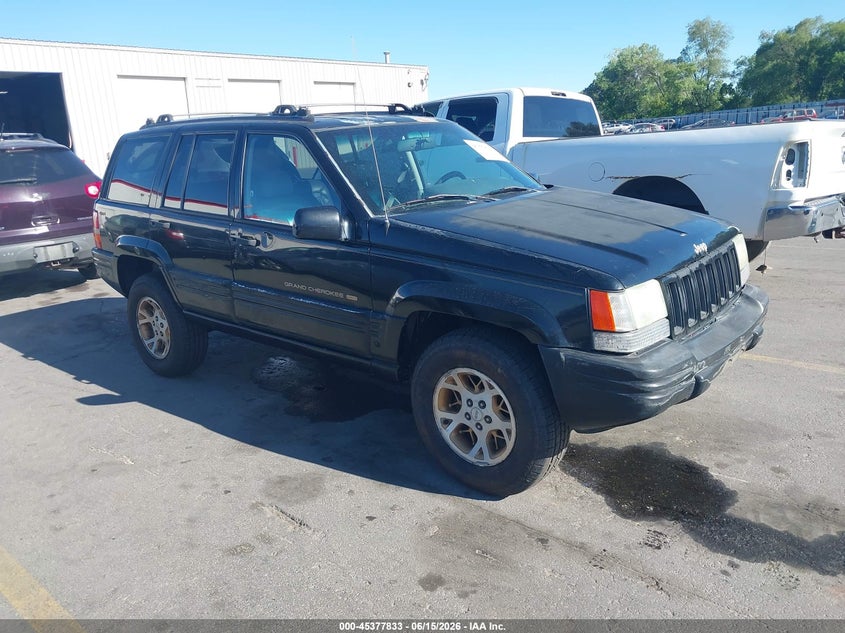 1996 Jeep Grand cherokee VIN 1J4GZ78Y9TC236134 IAAI salvage auction — FRONT & REAR, Clear (Utah), sold $275 on 2026-07-09 (photo 1)