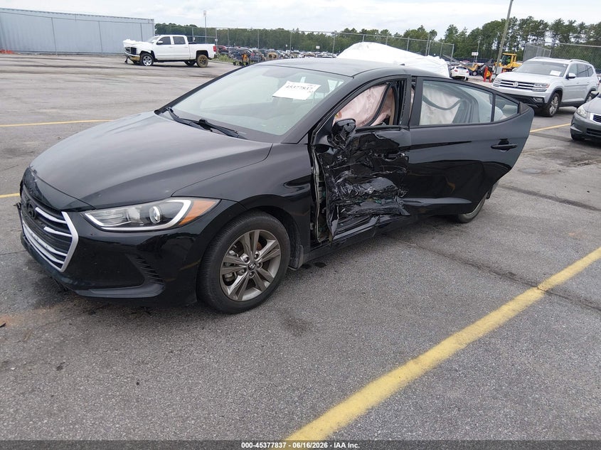 2018 Hyundai Elantra VIN KMHD84LF9JU452438 IAAI salvage auction — LEFT SIDE, Salvage (Idaho), sold $1,650 on 2026-07-15 (photo 2)