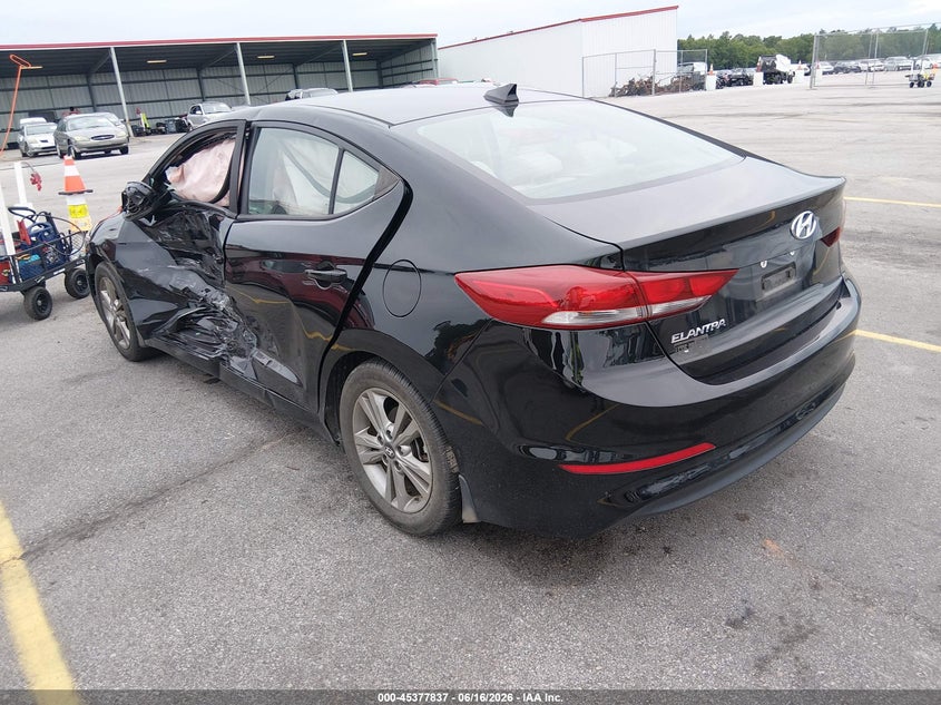2018 Hyundai Elantra VIN KMHD84LF9JU452438 IAAI salvage auction — LEFT SIDE, Salvage (Idaho), sold $1,650 on 2026-07-15 (photo 3)