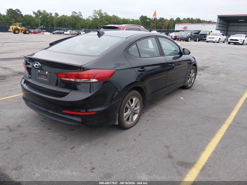 2018 Hyundai Elantra VIN KMHD84LF9JU452438 IAAI salvage auction — LEFT SIDE, Salvage (Idaho), sold $1,650 on 2026-07-15 (photo 4)