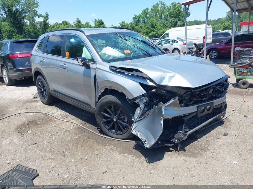 2025 Honda Cr-v VIN 7FARS6H54SE092128 IAAI salvage auction — FRONT END, Salvage Title, sold $11,025 on 2026-07-30 (photo 1)