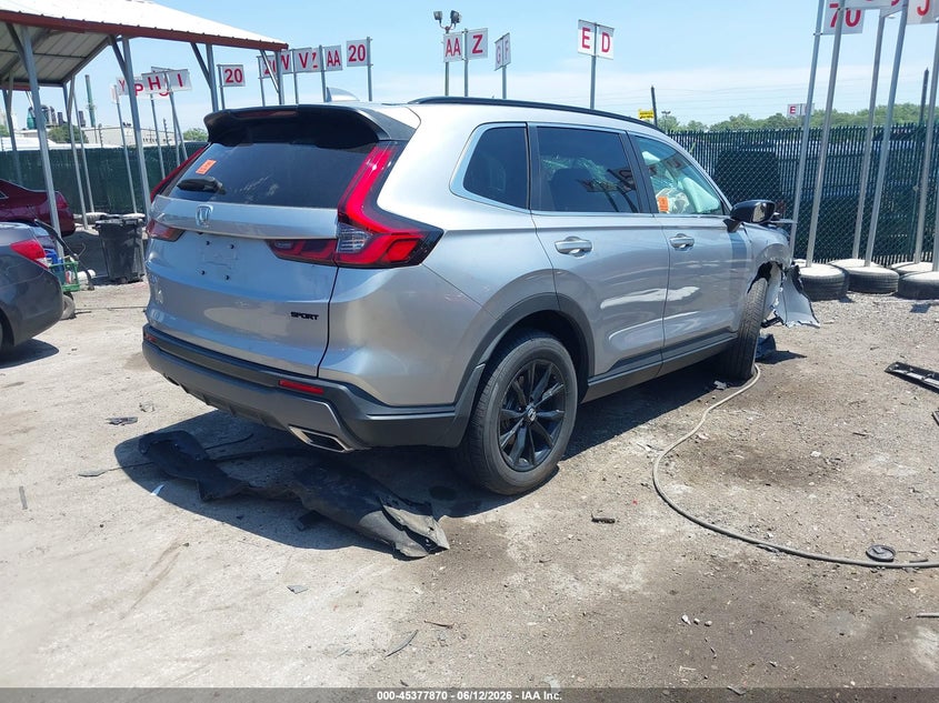 2025 Honda Cr-v VIN 7FARS6H54SE092128 IAAI salvage auction — FRONT END, Salvage Title, sold $11,025 on 2026-07-30 (photo 4)