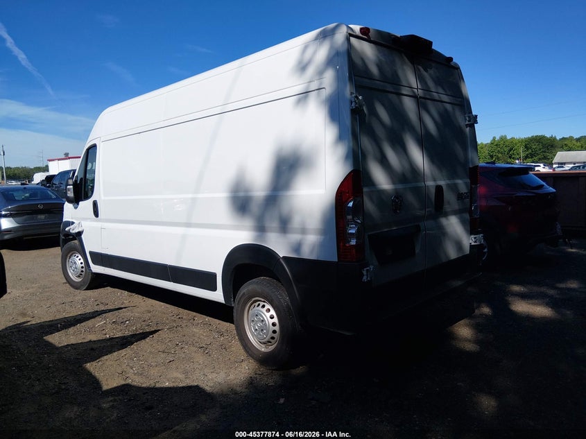 2025 Ram Promaster 3500 VIN 3C6MRVHGXSE545386 IAAI salvage auction — FRONT END, Certificate Of Destruction (Florida), sold $7,500 on 2026-07-22 (photo 3)
