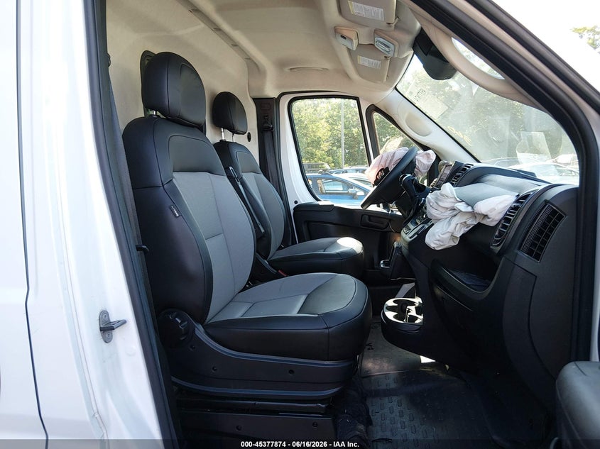 2025 Ram Promaster 3500 VIN 3C6MRVHGXSE545386 IAAI salvage auction — FRONT END, Certificate Of Destruction (Florida), sold $7,500 on 2026-07-22 (photo 5)
