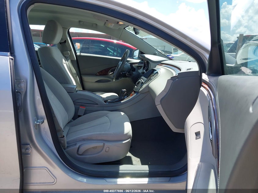 2012 Buick Lacrosse VIN 1G4GB5G37CF331421 IAAI salvage auction — FRONT END, Original (Texas), sold $1,050 on 2026-07-28 (photo 5)
