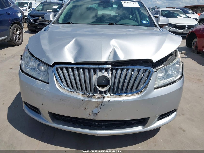2012 Buick Lacrosse VIN 1G4GB5G37CF331421 IAAI salvage auction — FRONT END, Original (Texas), sold $725 on 2026-07-28 (photo 6)