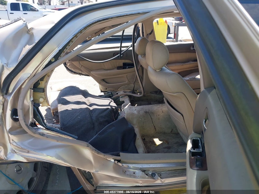 1995 Lexus Ls 400 VIN JT8UF22E7S0008182 IAAI salvage auction — REAR END, Non-Repairable (California), sold $25 on 2026-07-28 (photo 8)