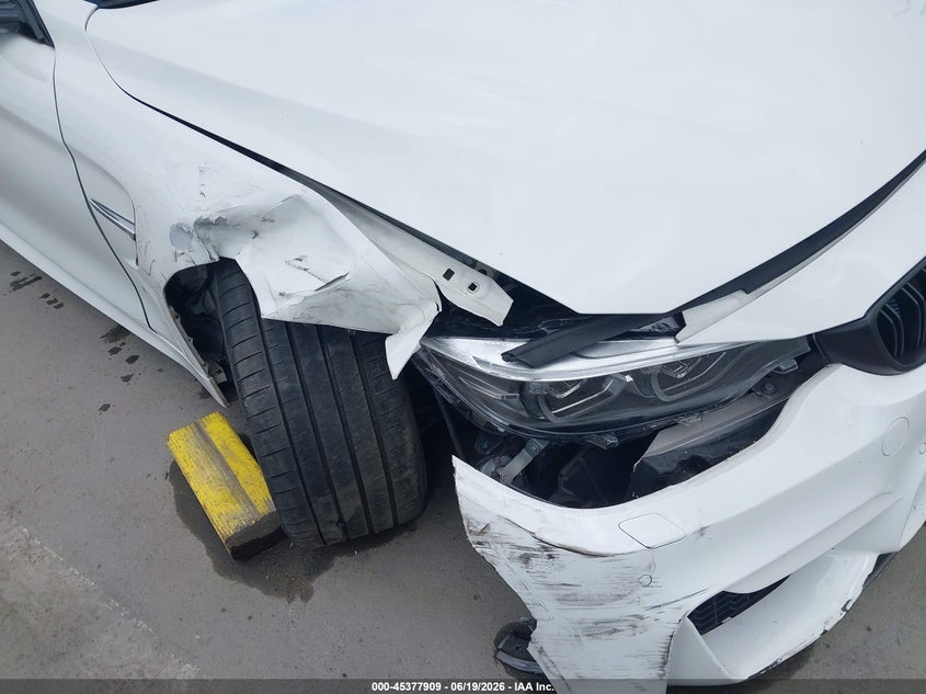 2015 BMW M4 VIN WBS3R9C55FK330432 IAAI salvage auction — FRONT END, Salvage (California), sold $11,300 on 2026-08-19 (photo 6)