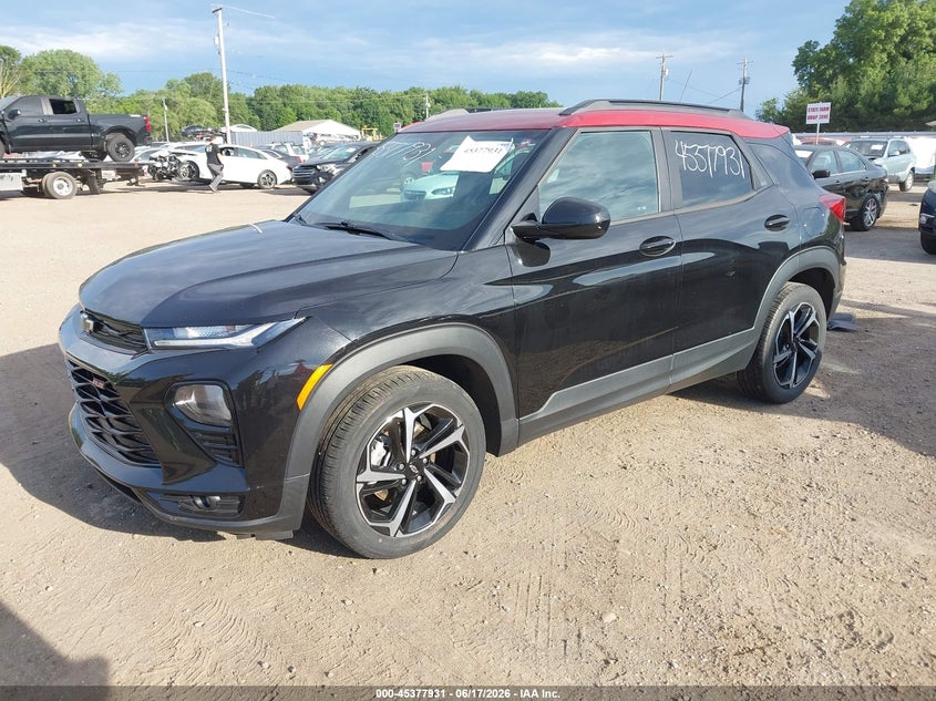2021 Chevrolet Trailblazer VIN KL79MTSL7MB107123 IAAI salvage auction — RIGHT SIDE, Salvage (Indiana), sold $3,550 on 2026-07-21 (photo 2)