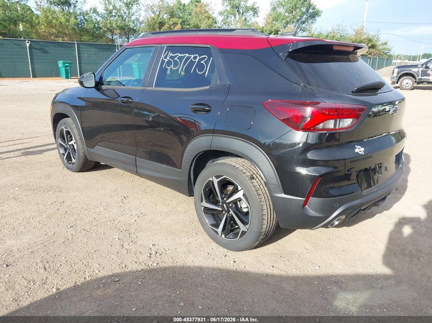 2021 Chevrolet Trailblazer VIN KL79MTSL7MB107123 IAAI salvage auction — RIGHT SIDE, Salvage (Indiana), sold $3,550 on 2026-07-21 (photo 3)