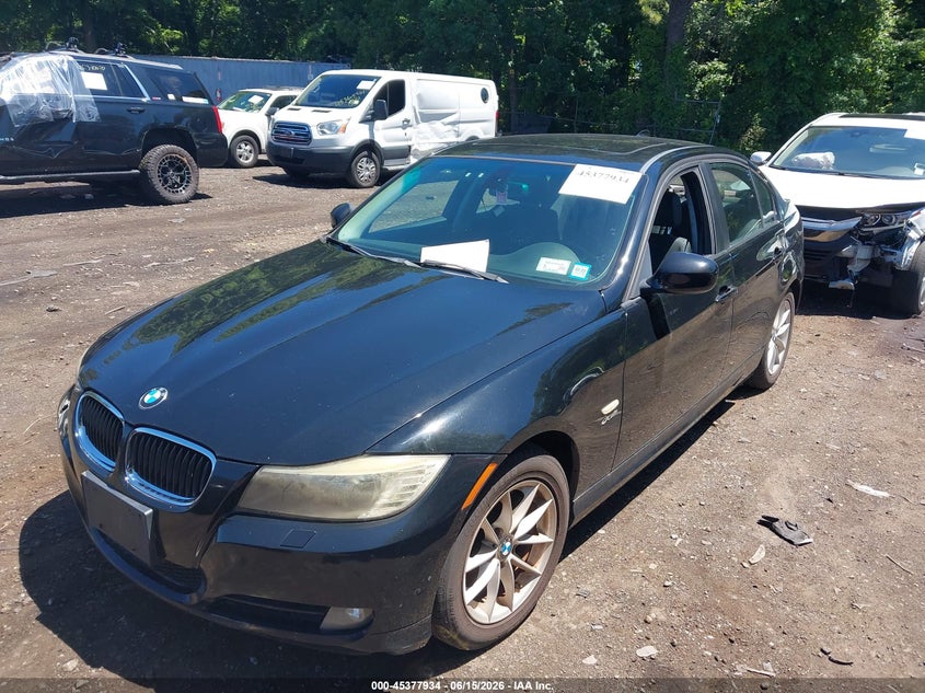 2010 BMW 3 series VIN WBAPK5C50AA650615 IAAI salvage auction — NORMAL WEAR, Clear (New York), sold $550 on 2026-07-14 (photo 2)