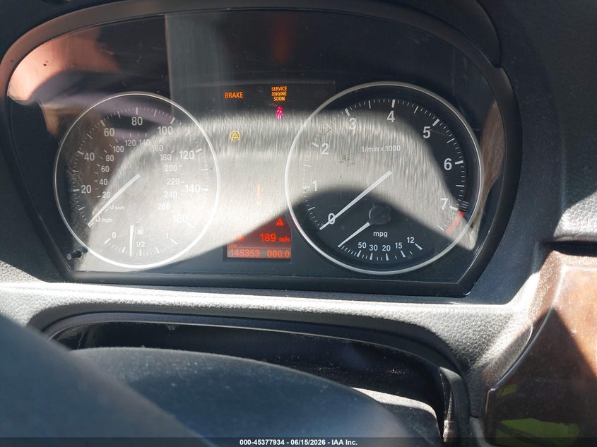 2010 BMW 3 series VIN WBAPK5C50AA650615 IAAI salvage auction — NORMAL WEAR, Clear (New York), sold $550 on 2026-07-14 (photo 7)