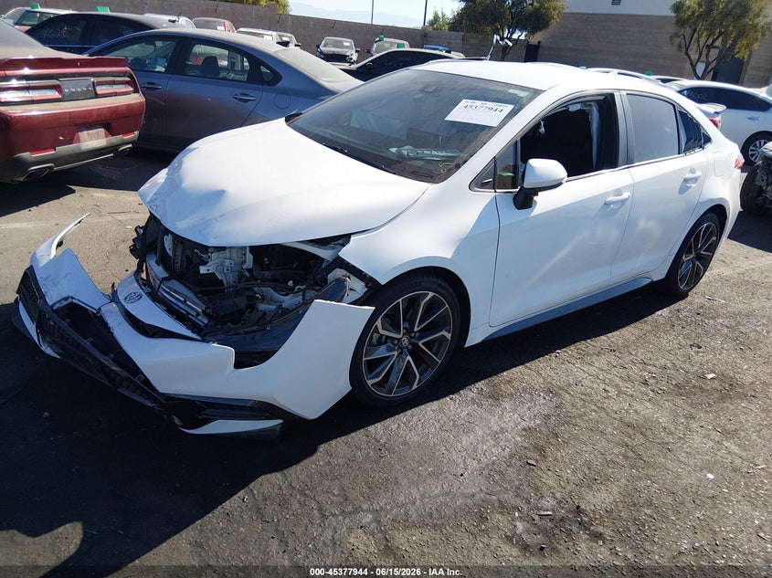 2021 Toyota Corolla VIN 5YFS4MCE3MP060720 IAAI salvage auction — RIGHT FRONT, Salvage Title, sold $4,200 on 2026-07-15 (photo 2)