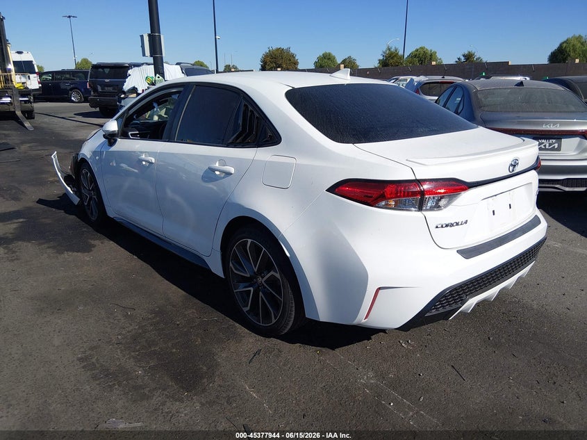 2021 Toyota Corolla VIN 5YFS4MCE3MP060720 IAAI salvage auction — RIGHT FRONT, Salvage Title, sold $4,200 on 2026-07-15 (photo 3)