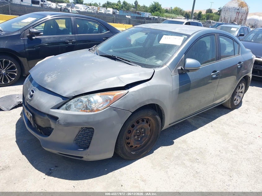2012 Mazda 3 VIN JM1BL1UG3C1677457 IAAI salvage auction — NORMAL WEAR, Salvage (California), sold $325 on 2026-07-09 (photo 2)