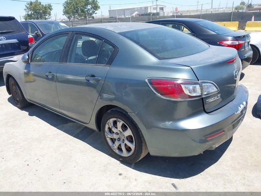2012 Mazda 3 VIN JM1BL1UG3C1677457 IAAI salvage auction — NORMAL WEAR, Salvage (California), sold $325 on 2026-07-09 (photo 3)