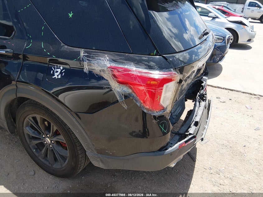 2021 Ford Explorer VIN 1FMSK7FH8MGA85056 IAAI salvage auction — REAR END, Salvage Title, sold $7,000 on 2026-08-22 (photo 6)
