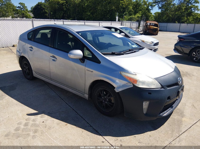 2013 Toyota Prius VIN JTDKN3DU7D5555822 IAAI salvage auction — NORMAL WEAR, Clear (New York), sold $975 on 2026-07-21 (photo 1)