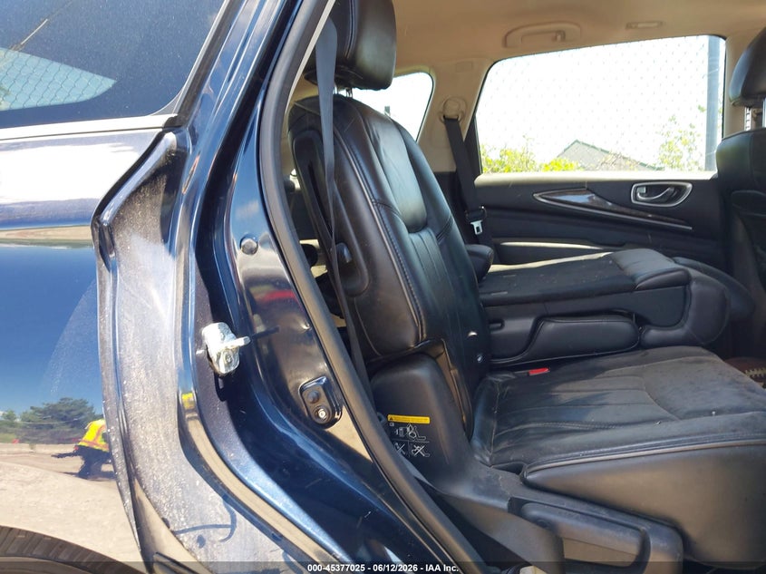 2015 Infiniti Qx60 VIN 5N1AL0MMXFC548096 IAAI salvage auction — FRONT END, Salvage Title, sold $500 on 2026-07-28 (photo 8)