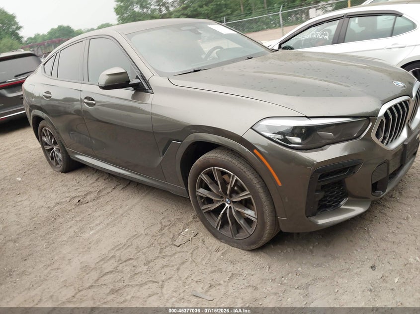 2023 BMW X6 VIN 5UXCY6C07P9N47002 — IAAI salvage auction photo