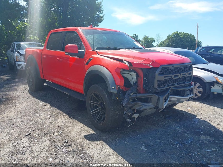 2020 Ford F-150 VIN 1FTFW1RG9LFC63278 — IAAI salvage auction photo