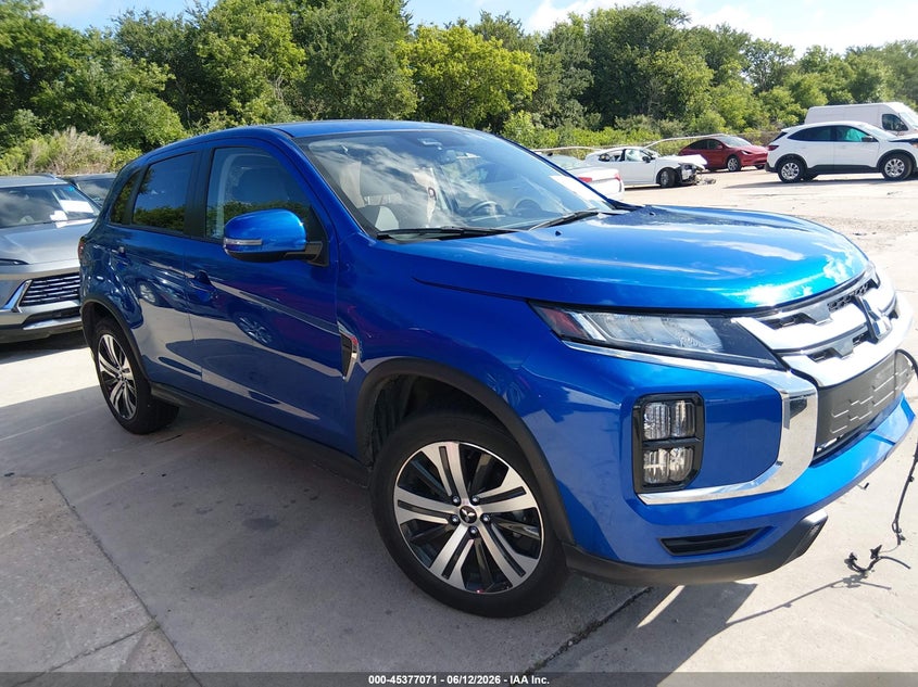 2026 Mitsubishi Outlander VIN JA4ARUAU1TU001443 IAAI salvage auction — LEFT FRONT, Enterprise Vehicles Clear Only (Texas), sold $1,050 on 2026-07-27 (photo 1)
