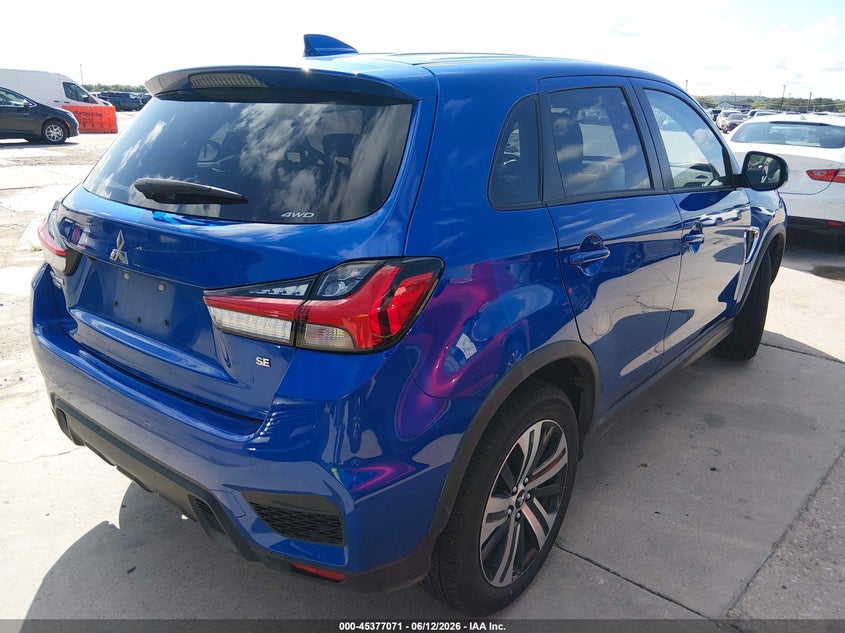 2026 Mitsubishi Outlander VIN JA4ARUAU1TU001443 IAAI salvage auction — LEFT FRONT, Enterprise Vehicles Clear Only (Texas), sold $1,050 on 2026-07-27 (photo 4)
