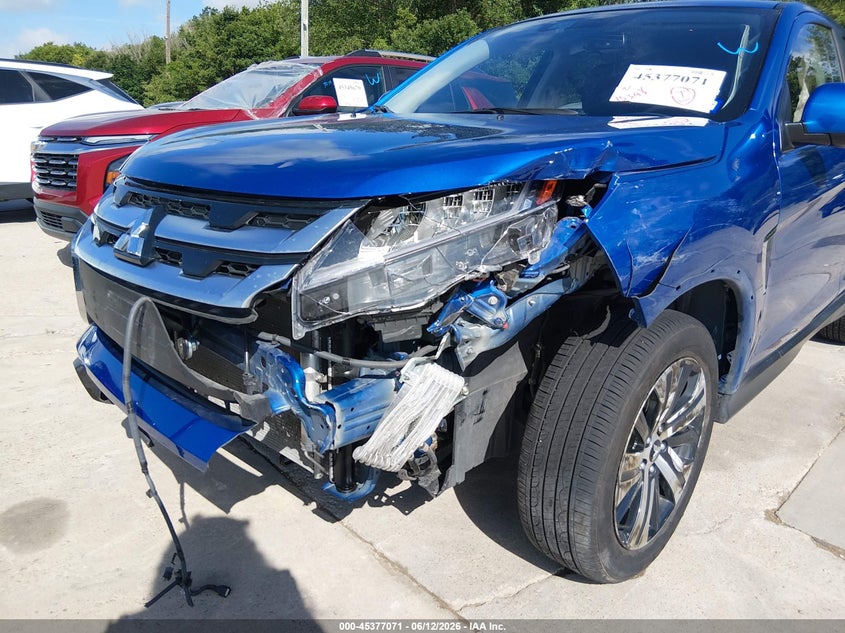 2026 Mitsubishi Outlander VIN JA4ARUAU1TU001443 IAAI salvage auction — LEFT FRONT, Enterprise Vehicles Clear Only (Texas), sold $1,050 on 2026-07-27 (photo 6)