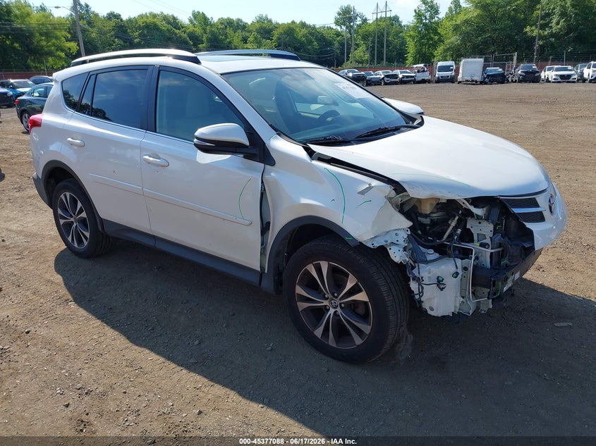 2015 Toyota Rav 4 VIN JTMDFREV2FD171908 IAAI salvage auction — FRONT END, Salvage Title, sold $4,550 on 2026-08-02 (photo 1)