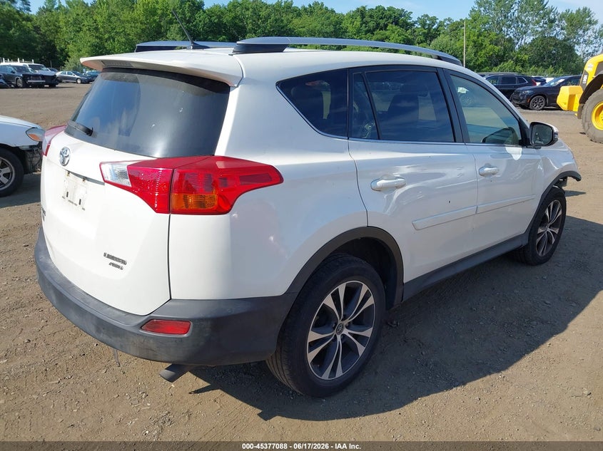 2015 Toyota Rav 4 VIN JTMDFREV2FD171908 IAAI salvage auction — FRONT END, Salvage Title, sold $4,550 on 2026-08-02 (photo 4)