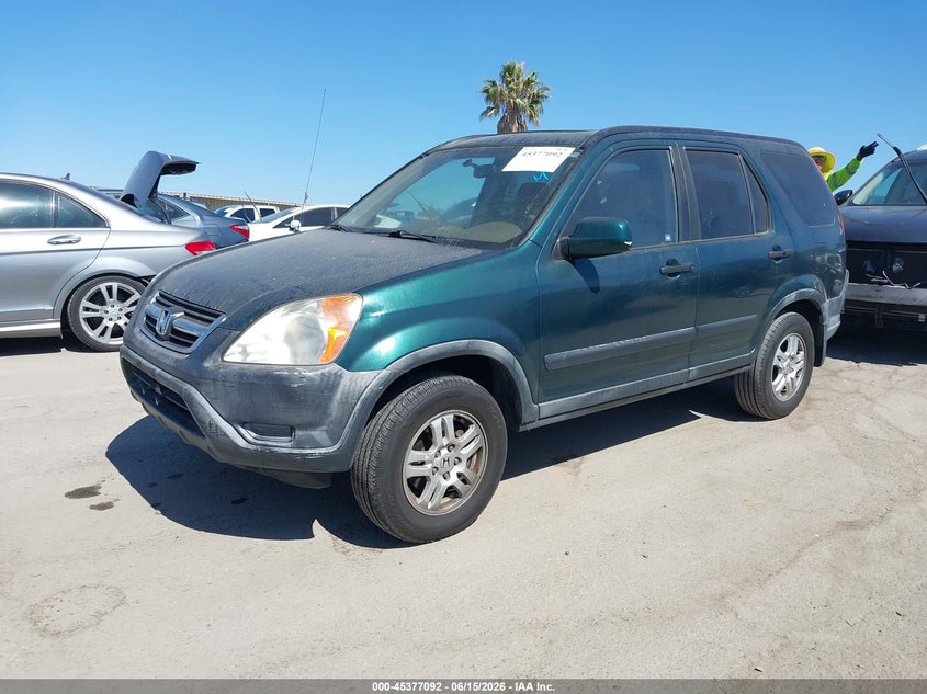 2004 Honda Cr-v VIN JHLRD78894C006028 IAAI salvage auction — RIGHT FRONT, Salvage (California), sold $725 on 2026-07-22 (photo 2)