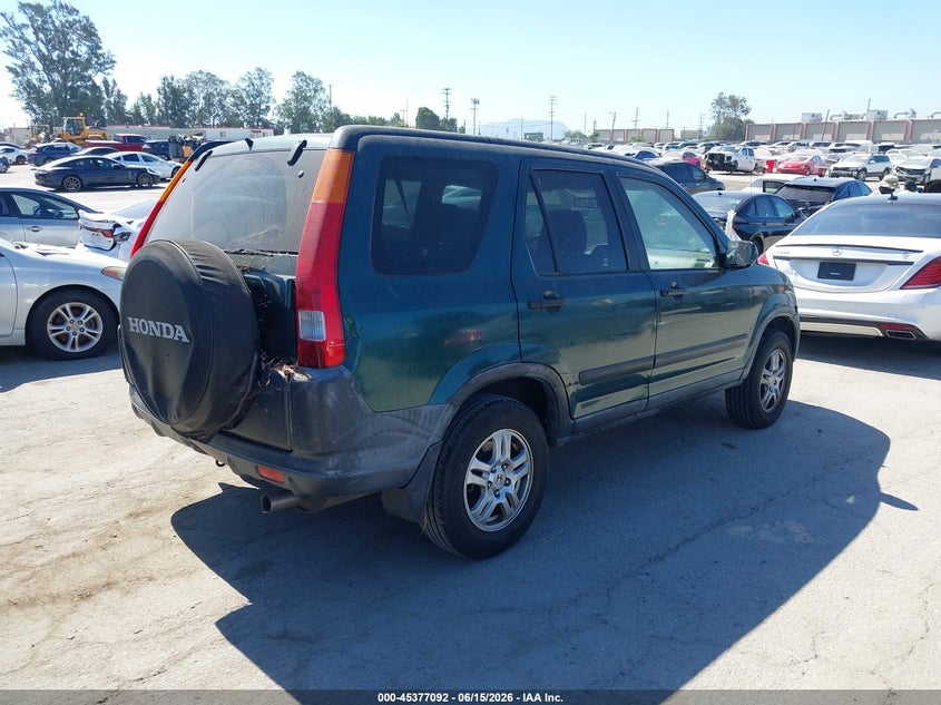 2004 Honda Cr-v VIN JHLRD78894C006028 IAAI salvage auction — RIGHT FRONT, Salvage (California), sold $725 on 2026-07-22 (photo 4)