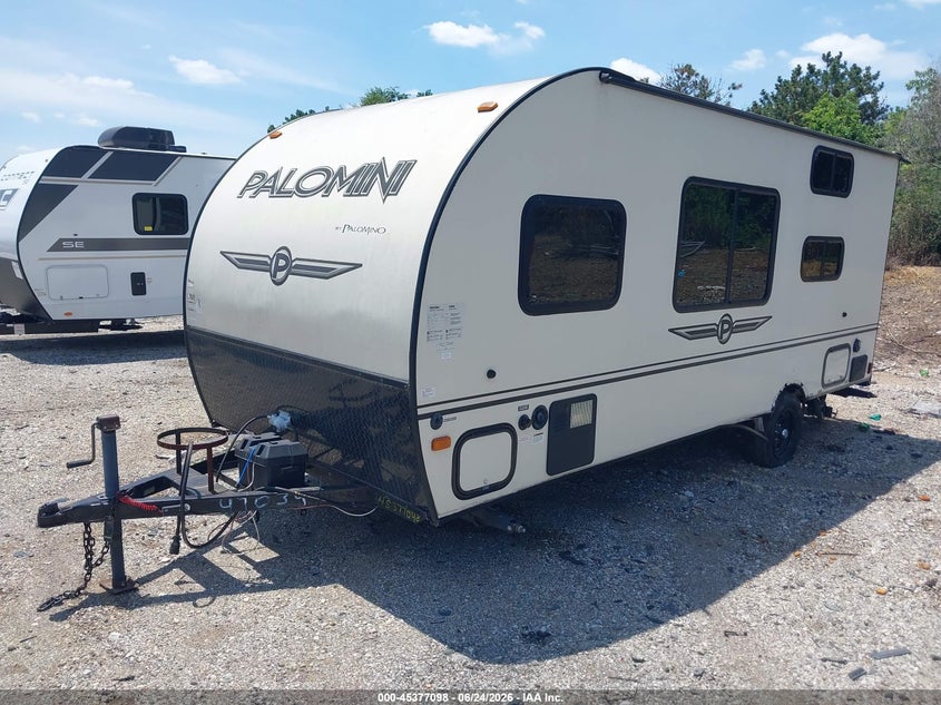 2016 Palomino Palomini VIN 4X4TPAT14GN047039 IAAI salvage auction — SIDE, Salvage (Indiana), sold $750 on 2026-07-21 (photo 2)