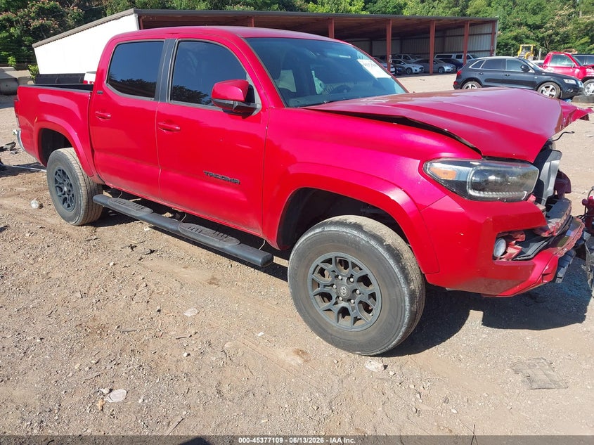 2021 Toyota Tacoma VIN 5TFAZ5CN3MX102355 IAAI salvage auction — FRONT END, Salvage Title, sold $10,800 on 2026-07-29 (photo 1)