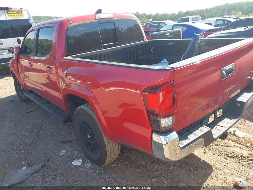 2021 Toyota Tacoma VIN 5TFAZ5CN3MX102355 IAAI salvage auction — FRONT END, Salvage Title, sold $10,800 on 2026-07-29 (photo 3)