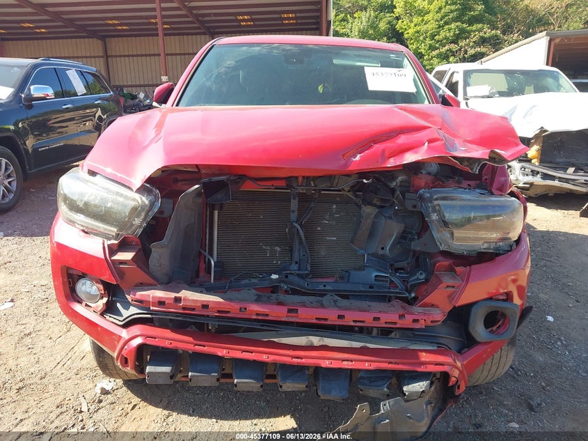 2021 Toyota Tacoma VIN 5TFAZ5CN3MX102355 IAAI salvage auction — FRONT END, Salvage Title, sold $10,800 on 2026-07-29 (photo 6)