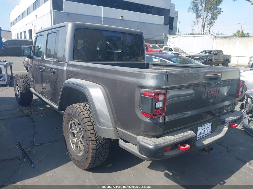 2026 Jeep Gladiator VIN 1C6RJTBG3TL177149 IAAI salvage auction — LEFT FRONT, Wait Title, sold $32,600 on 2026-09-16 (photo 3)