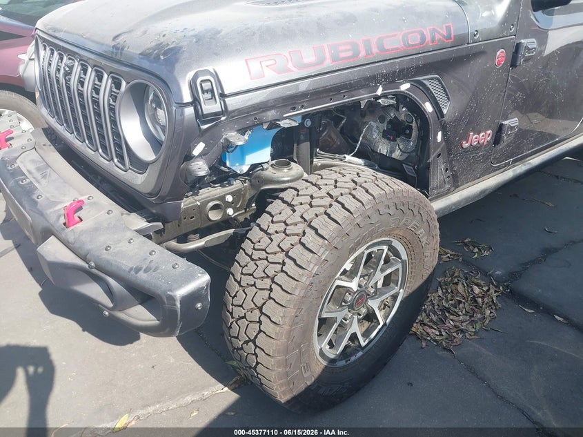 2026 Jeep Gladiator VIN 1C6RJTBG3TL177149 IAAI salvage auction — LEFT FRONT, Wait Title, sold $32,600 on 2026-09-16 (photo 6)