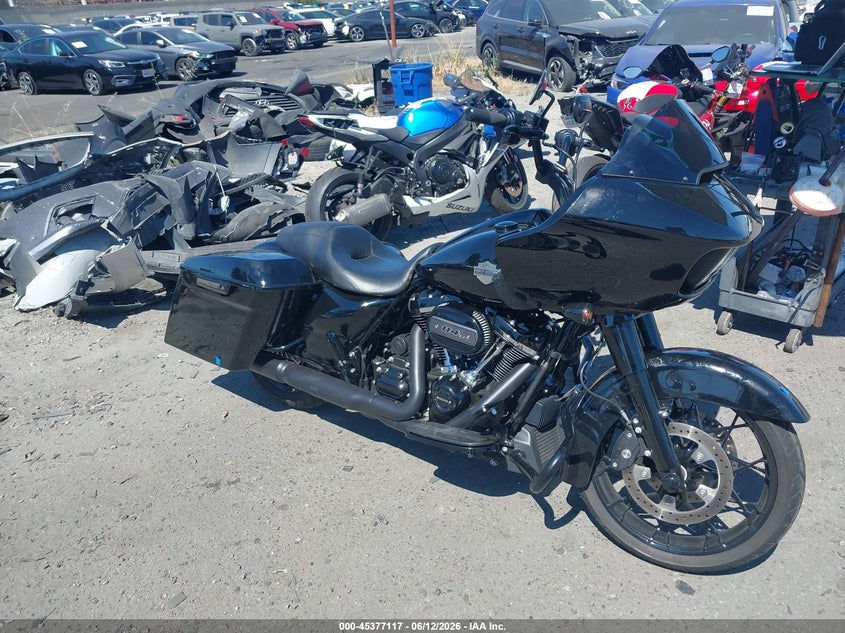 2021 Harley-davidson Road glide VIN 1HD1KTP25MB675004 IAAI salvage auction — LEFT FRONT, Salvage Title, sold $8,300 on 2026-07-15 (photo 8)