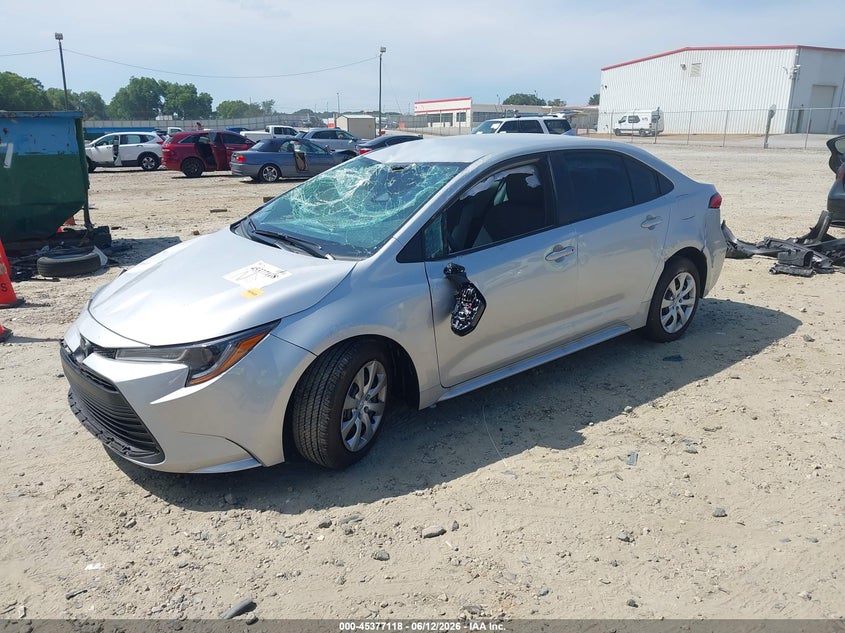 2026 Toyota Corolla VIN 5YFB4MDE4TP445670 IAAI salvage auction — ROLLOVER, Salvage (Georgia), sold $4,400 on 2026-08-01 (photo 2)