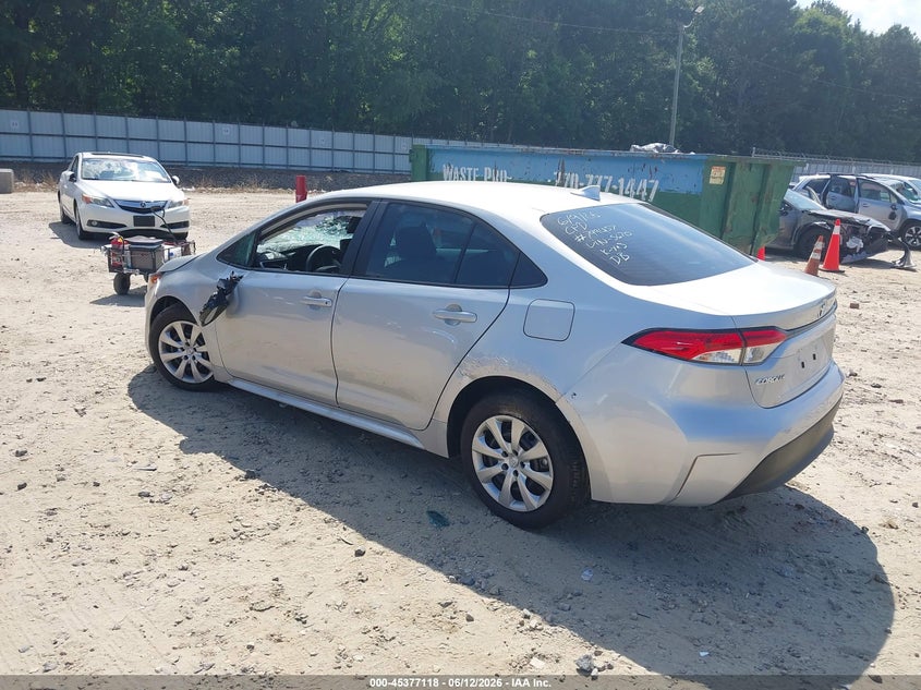 2026 Toyota Corolla VIN 5YFB4MDE4TP445670 IAAI salvage auction — ROLLOVER, Salvage (Georgia), sold $4,400 on 2026-08-01 (photo 3)
