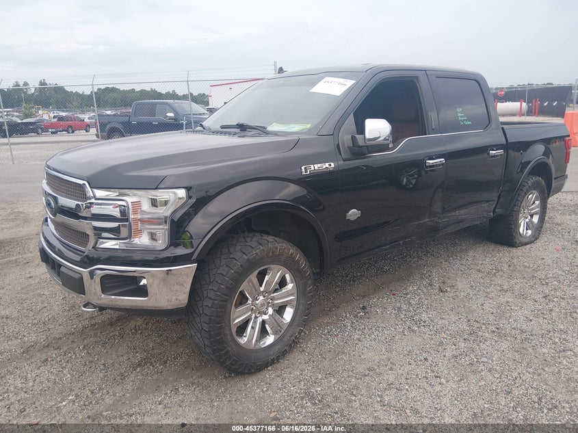 2020 Ford F-150 VIN 1FTEW1E49LFB11380 IAAI salvage auction — RIGHT REAR, Clear (South Carolina), sold $13,500 on 2026-07-23 (photo 2)