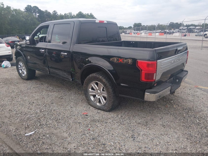 2020 Ford F-150 VIN 1FTEW1E49LFB11380 IAAI salvage auction — RIGHT REAR, Clear (South Carolina), sold $13,500 on 2026-07-23 (photo 3)