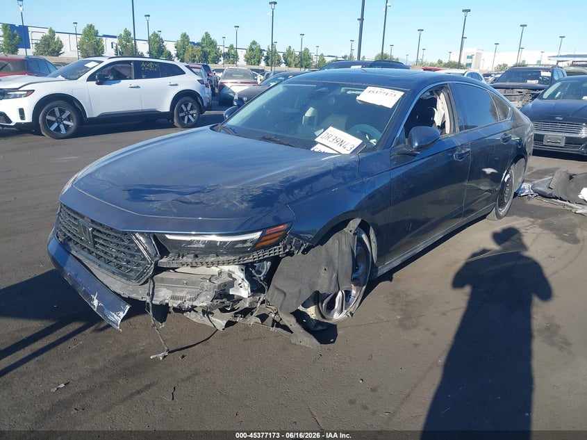 2024 Honda Accord VIN 1HGCY1F38RA051638 IAAI salvage auction — LEFT FRONT, Salvage Title, sold $5,700 on 2026-07-26 (photo 2)