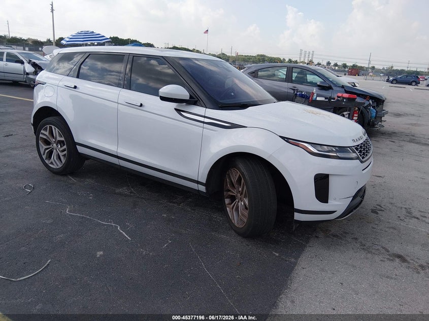 2020 Land rover Range rover evoque VIN SALZJ2FX5LH088028 IAAI salvage auction — LEFT SIDE, Salvage Title, sold $7,000 on 2026-07-23 (photo 1)