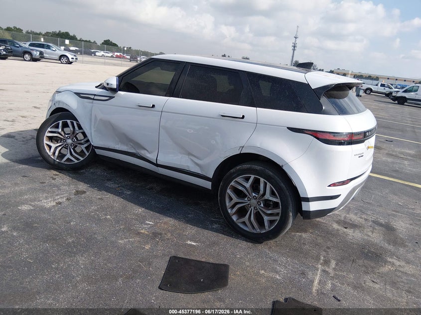 2020 Land rover Range rover evoque VIN SALZJ2FX5LH088028 IAAI salvage auction — SIDE, Salvage Title, sold $7,750 on 2026-07-30 (photo 3)