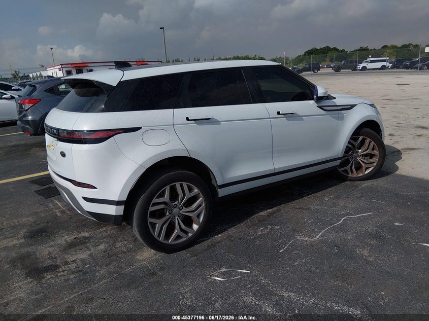 2020 Land rover Range rover evoque VIN SALZJ2FX5LH088028 IAAI salvage auction — SIDE, Salvage Title, sold $7,750 on 2026-07-30 (photo 4)