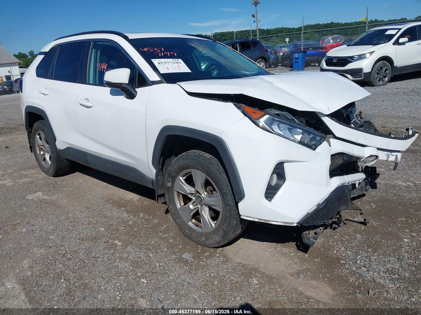 2019 Toyota Rav 4 VIN 2T3P1RFV3KC025087 IAAI salvage auction — FRONT END, Salvage (Pennsylvania), sold $6,800 on 2026-07-05 (photo 1)